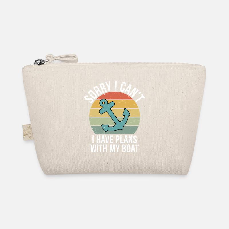 Sorry I Can't I Have Plans with My Boat Captain - Bio-Täschchen - Natur