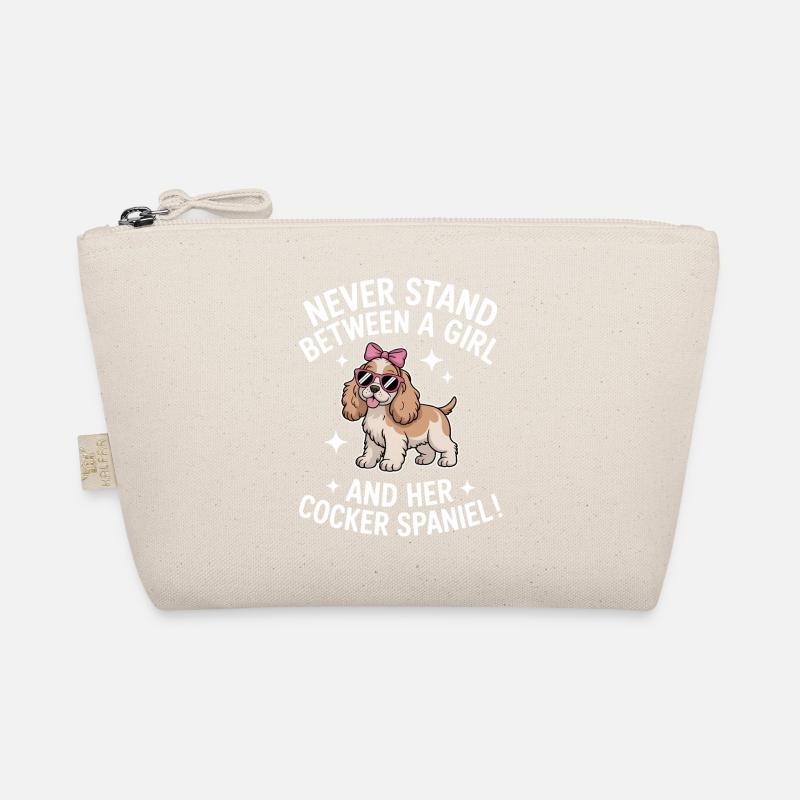 Cocker Spaniel Sprüche Cocker Spaniel Geschenk für Bio-Täschchen