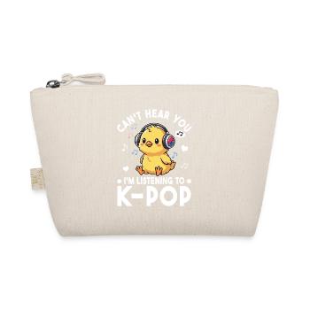 K-Pop Chick – Déclaration de fan de Sweet Music - Trousse biologique - nature - Devant