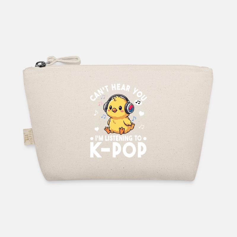 K-Pop Chick – Déclaration de fan de Sweet Music Trousse biologique