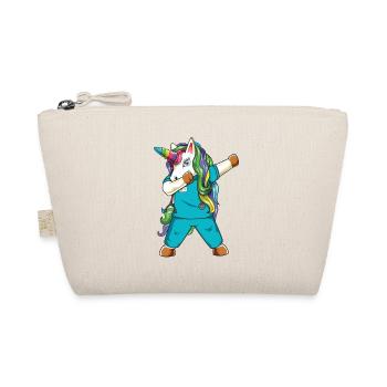 Dabbing Unicorn Nurse Nurse Practitioner Life - Bio-Täschchen - Natur - Vorne