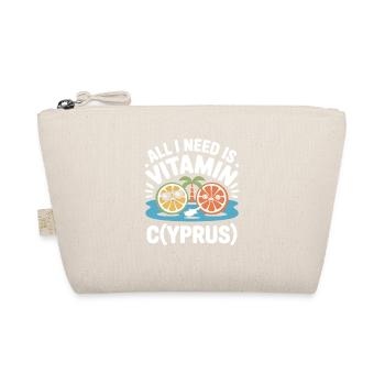 Cyprus All I Need Is Vitamin Cyprus Cyprus Flag - Organic Pouch - nature - Front