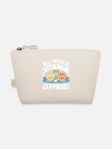 Chypre Tout ce dont j’ai besoin, c’est de vitamines Chypre Drapeau chypriote - Trousse biologique - nature - Devant