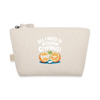 Cyprus All I Need Is Vitamin Cyprus Cyprus Flag - Organic Pouch - nature - Front