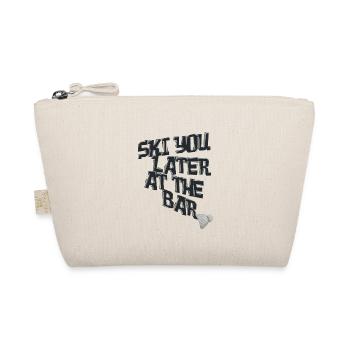 Ski You Later at the Bar – Skiing Après-Ski - Organic Pouch - nature - Front