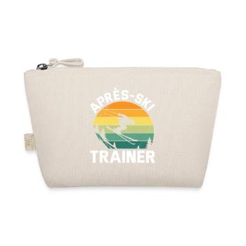 Skier funny APRES-SKI TRAINER FUNNY - Organic Pouch - nature - Front