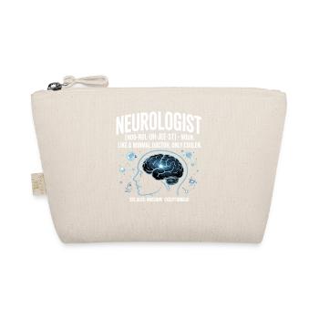 Neurologist saying brain motif - Organic Pouch - nature - Front