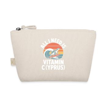 Cyprus All I Need Is Vitamin Cyprus Cyprus Flag - Organic Pouch - nature - Front