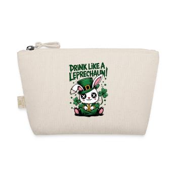 Lutin Léprechaun Buveur Bunny La Saint-Patrick - Trousse biologique - nature - Devant