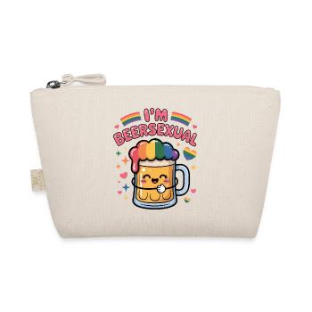 Je suis beersexual - Logo de Cool Beer - Trousse biologique - nature - Devant