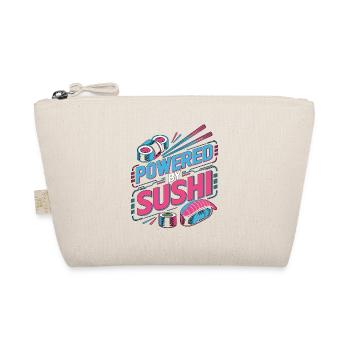 Sushi Powered By Sushi Japanese Food Enthusiast - Organic Pouch - nature - Front