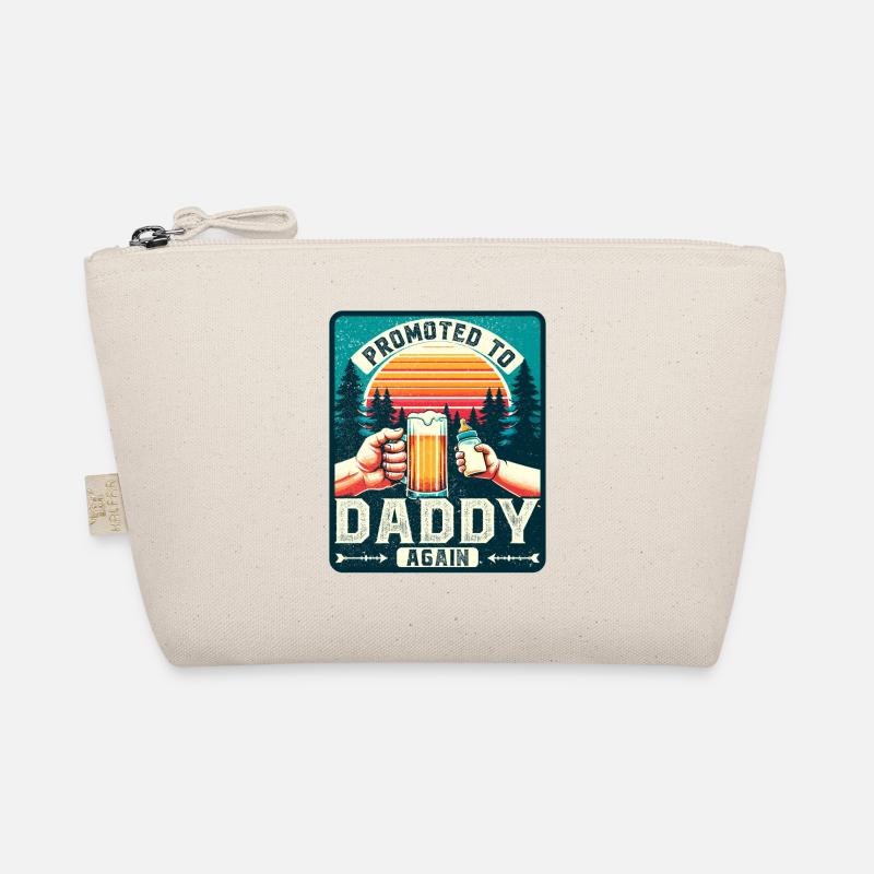 Dad again, dad-to-be, future father Organic Pouch