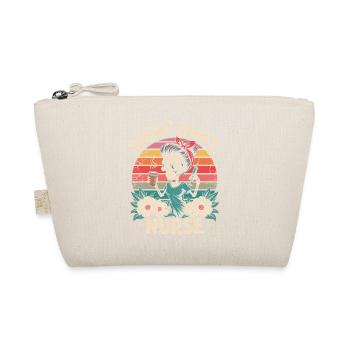 Night Shift Nurse Retro - Organic Pouch - nature - Front