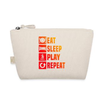 Motif drôle de floorball - Trousse biologique - nature - Devant