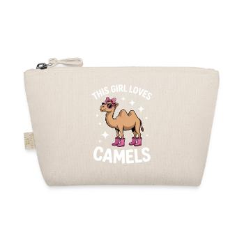Kamele Spruch Lustiges Kamele Geschenk - Bio-Täschchen - Natur - Vorne