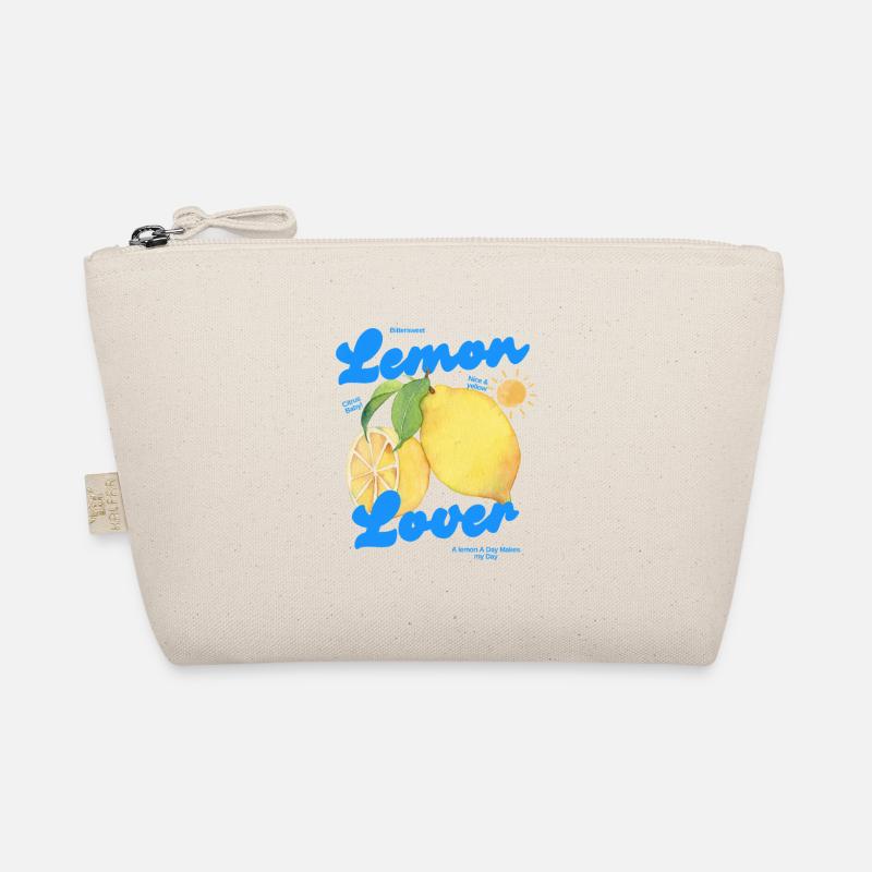 Zitrone Lemon Lover - Bio-Täschchen - Natur