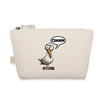 Seagull Seagulls No Buck Lust Saying oh - Organic Pouch - nature - Front