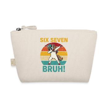 Six Seven Bruh ! – Mème de licorne qui dab est trop cool - Trousse biologique - nature - Devant