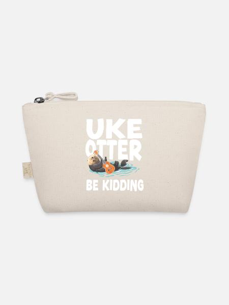 Hawaiian Ukulele Uke Otter Pun Uke - Bio-Täschchen - Natur