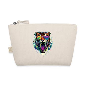 Saber-toothed tiger Smilodon Big cat Sabertooth tiger - Organic Pouch - nature - Front