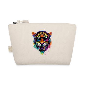 Saber-toothed tiger Smilodon Big cat Sabertooth tiger - Organic Pouch - nature - Front
