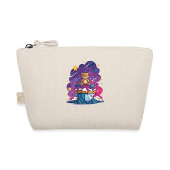 Cupcake en peluche dans le cosmos - Trousse biologique - nature - Devant