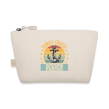 Family Cruise 2026 Summer Vacation - Organic Pouch - nature - Front