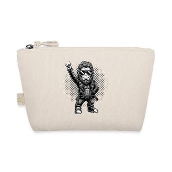 Rock, Rocker, Rock Music, Heavy Metal, Rock Hand - Organic Pouch - nature - Front
