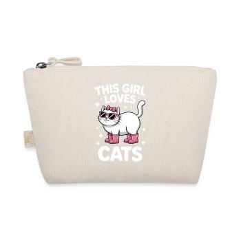 Cats Saying Funny Cat Gift - Organic Pouch - nature - Front