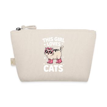 Cats Saying Funny Cat Gift - Organic Pouch - nature - Front