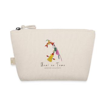 Unai no Tomo - Lucky Charm Garland Japanese craft - Organic Pouch - nature - Front
