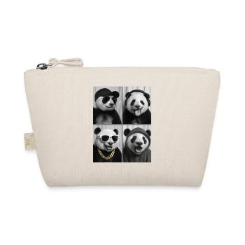 Panda - Bio-Täschchen - Natur - Vorne