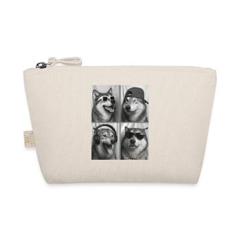 Wolf - Organic Pouch - nature - Front