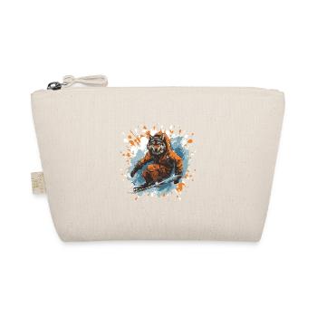 Wolf Snowboard - Organic Pouch - nature - Front