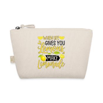 When Life Gives You Lemons Make Lemonade - Bio-Täschchen - Natur - Vorne
