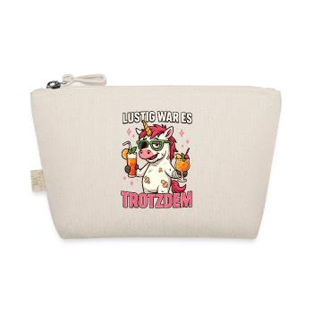 Chemise licorne de fête, c’était drôle - Trousse biologique - nature - Devant