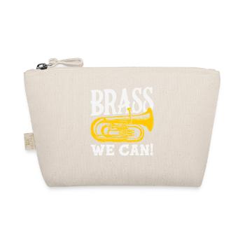 Vintage Euphonium Spieler - Bio-Täschchen - Natur - Vorne