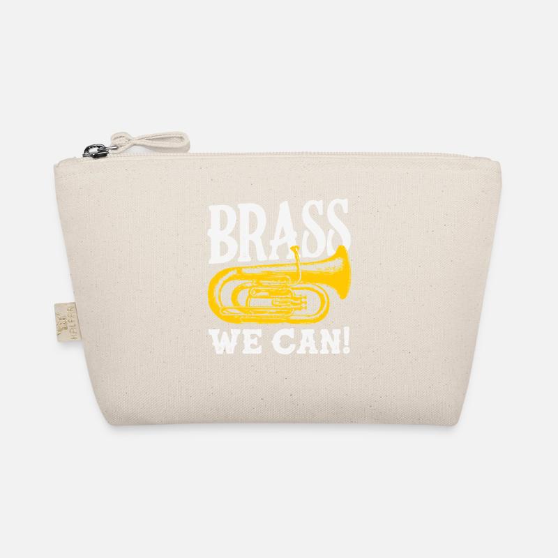 Vintage Euphonium Player Organic Pouch