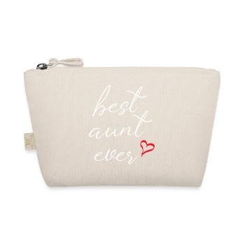 Best Aunt Ever - Organic Pouch - nature - Front