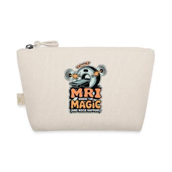 MRI Where The Magic And Noise Radiology MRI Tech - Bio-Täschchen - Natur - Vorne