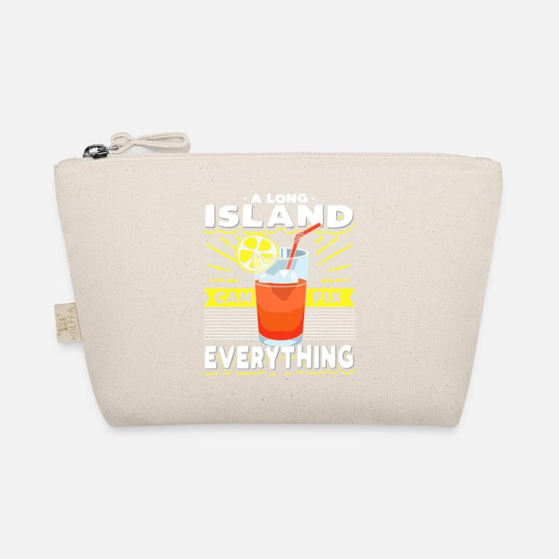 Long Island Can Fix Everything Cocktail Art Tee Bio-Täschchen