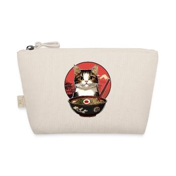 Cats with ramen - Organic Pouch - nature - Front