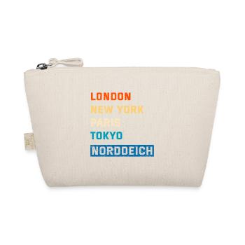 North Sea Holidays LONDON NEW YORK PARIS NORDDEICH - Organic Pouch - nature - Front