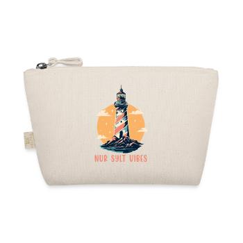 North Sea holiday ONLY SYLT VIBES Fun - Organic Pouch - nature - Front