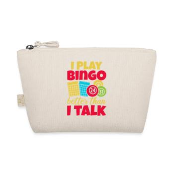 Bingo je joue mieux que je ne parle bingo - Trousse biologique - nature - Devant
