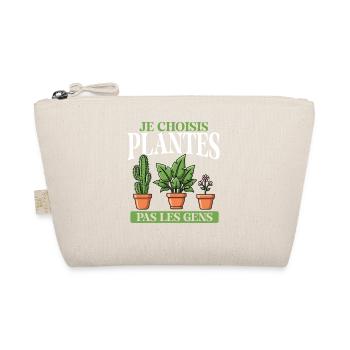 Je Choisis Plantes Pas Humains Lustiger - Trousse biologique - nature - Devant