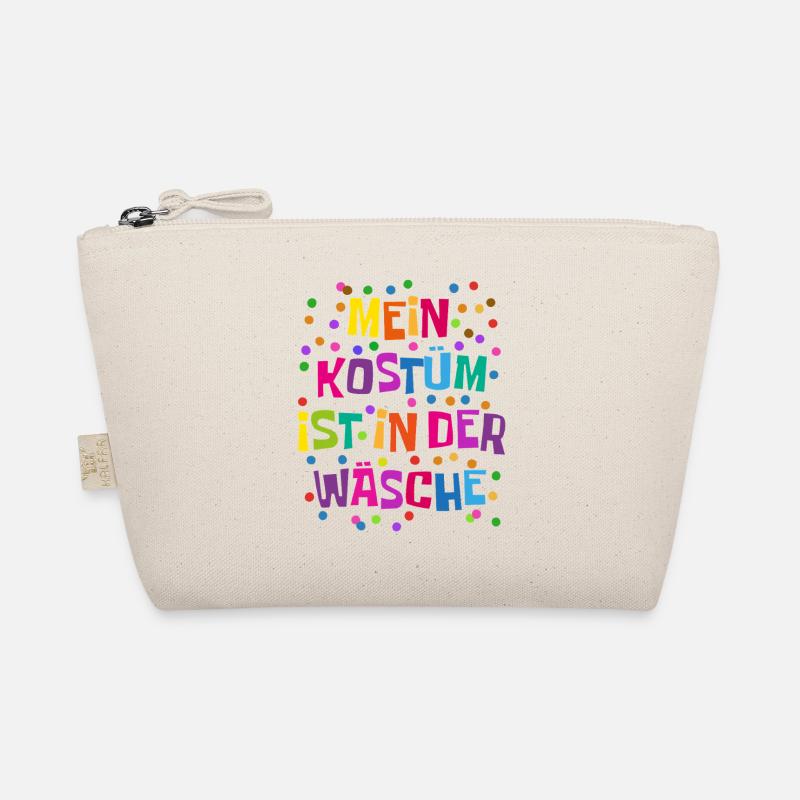 Fastnacht - Karneval - Kostümersatz - Spruch Bio-Täschchen