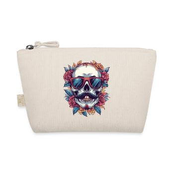 Tatouage du crâne squelette - Trousse biologique - nature - Devant
