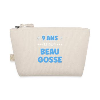 9 Ans Déjà Beau Gosse - Trousse biologique - nature - Devant