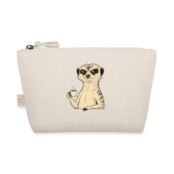 Grummeliges Erdmännchen Kaffee Liebhaber – Lustige - Trousse biologique - nature - Devant